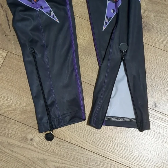 XOA Xtraordinary Apparel purple leggings size Large - Picture 8 of 13